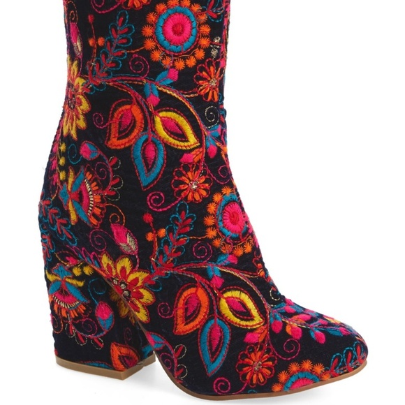 New Naughty Monkey Navy Power Ankle Booties - Picture 1 of 8